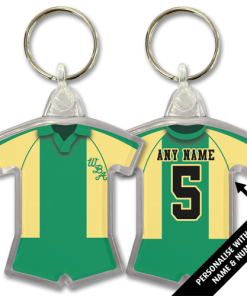 West Brom Away 1978 Classic Kits Retro Shirt Keyring