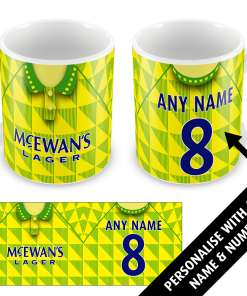 Newcastle Away 1992 Personalised Retro Shirt Mug Classic Kits