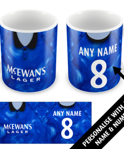 Newcastle Away 1993 Personalised Retro Shirt Mug Classic Kits