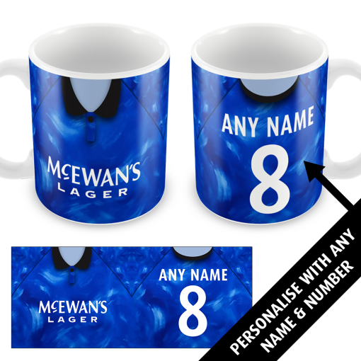 Newcastle Away 1993 Personalised Retro Shirt Mug Classic Kits