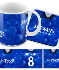 Newcastle Away 1993 Retro Kit Mug and Coaster Set