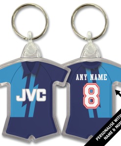 Arsenal Away 1995 Classic Kits Retro Shirt Keyring
