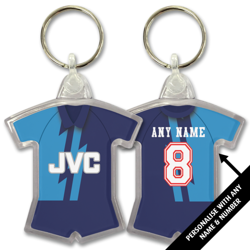Arsenal Away 1995 Classic Kits Retro Shirt Keyring