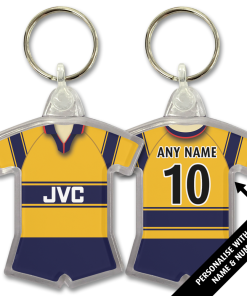 Arsenal Away 1997 Classic Kits Retro Shirt Keyring