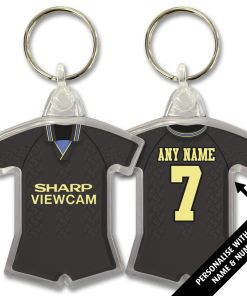 Man Utd Away 1993 Classic Kits Retro Shirt Keyring