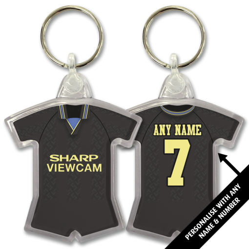 Man Utd Away 1993 Classic Kits Retro Shirt Keyring
