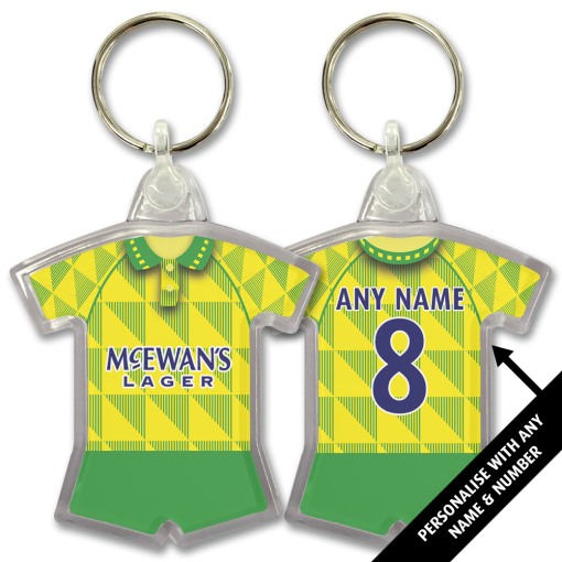 Newcastle Away 1992 Classic Kits Retro Shirt Keyring