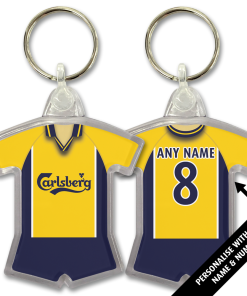 Wrexham Away 1998 Classic Kits Retro Shirt Keyring