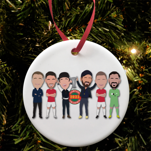 Wrexham Champions 2023 Christmas Tree Decoration