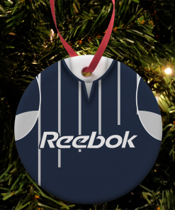 Bolton Away 2005 Retro Shirt Classic Kits Christmas Tree Decoration