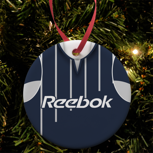 Bolton Away 2005 Retro Shirt Classic Kits Christmas Tree Decoration