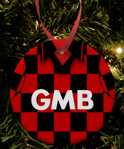 Fulham Away 1996 Retro Shirt Classic Kits Christmas Tree Decoration