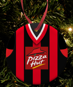 Fulham Away 2001 Retro Shirt Classic Kits Christmas Tree Decoration