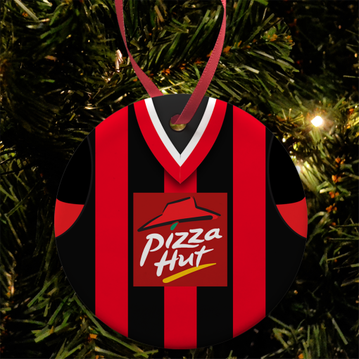 Fulham Away 2001 Retro Shirt Classic Kits Christmas Tree Decoration