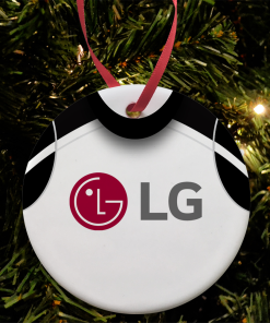 Fulham Home 2009 Retro Shirt Classic Kits Christmas Tree Decoration