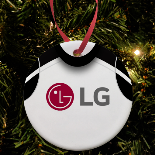 Fulham Home 2009 Retro Shirt Classic Kits Christmas Tree Decoration