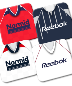 Bolton Retro Kit Coasters 4 Pack