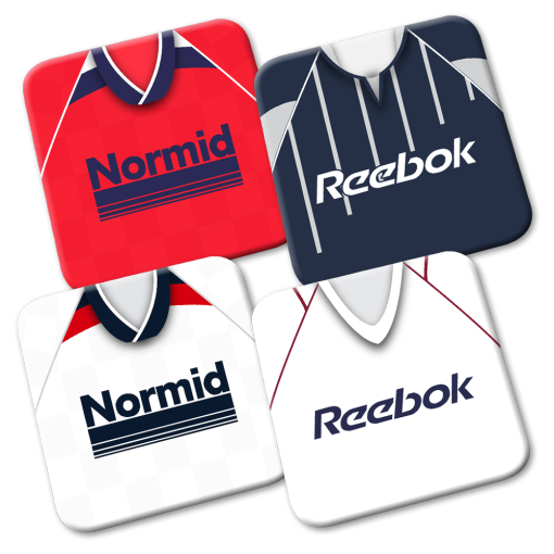 Bolton Retro Kit Coasters 4 Pack