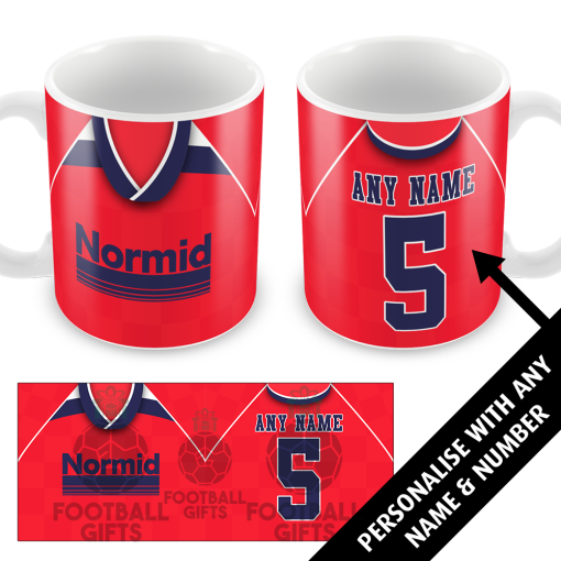Bolton Away 1989 Personalised Retro Shirt Mug Classic Kits
