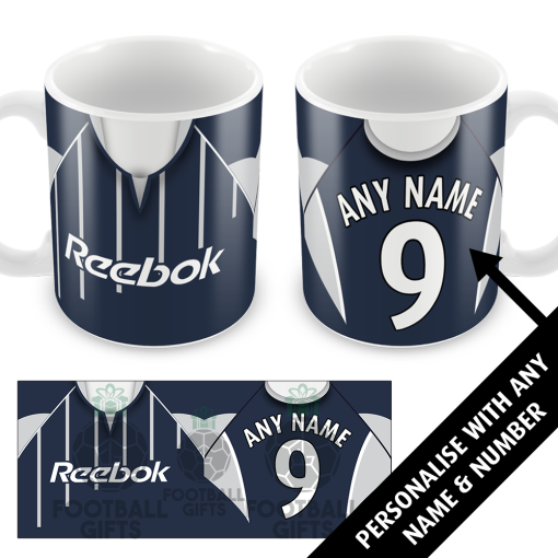 Bolton Away 2005 Personalised Retro Shirt Mug Classic Kits