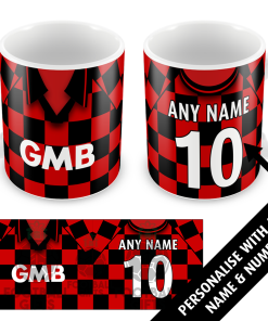 Fulham Away 1996 Personalised Retro Shirt Mug Classic Kits