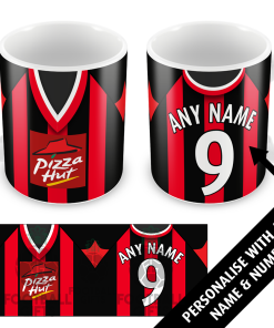 Fulham Away 2001 Personalised Retro Shirt Mug Classic Kits