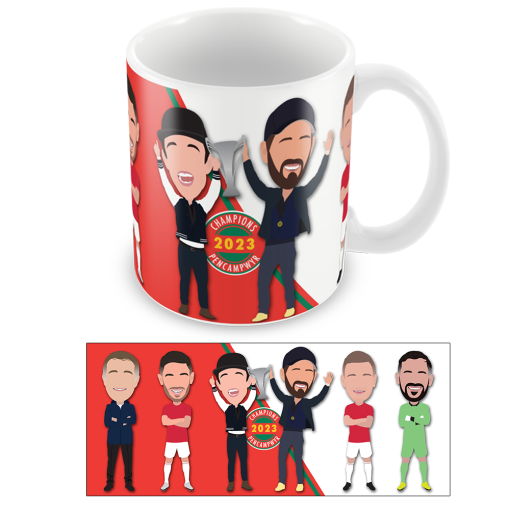 Wrexham Champions 2023 Mug Vector Heroes