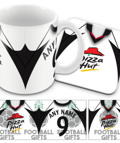 Fulham Home 2001 Retro Shirt Kits Mug and Coaster Set