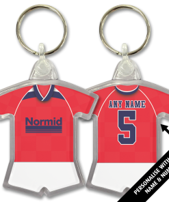 Bolton Away 1989 Classic Kits Retro Shirt Keyring