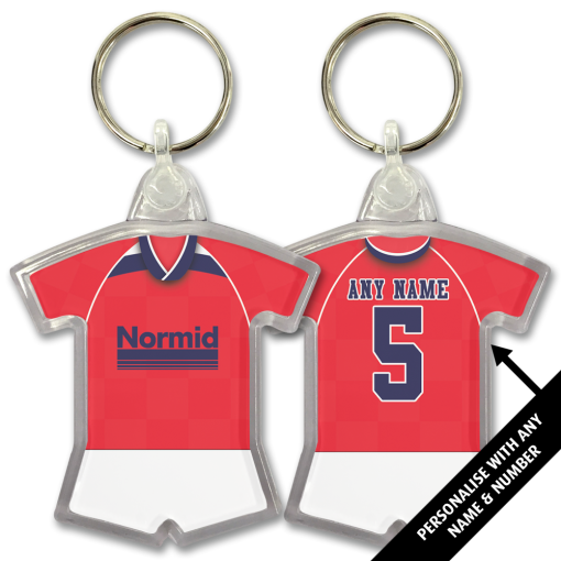 Bolton Away 1989 Classic Kits Retro Shirt Keyring