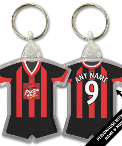 Fulham Away 2001 Classic Kits Retro Shirt Keyring