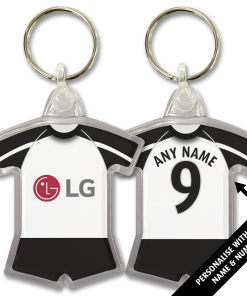 Fulham Home 2009 Classic Kits Retro Shirt Keyring