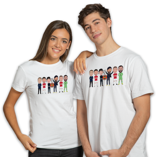 Wrexham Champions 2023 White T-Shirt Vector Heroes - Image 2