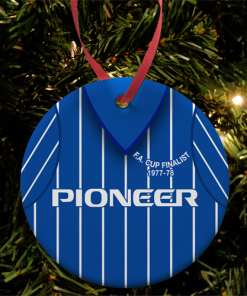 Ipswich Home 1981 Retro Shirt Classic Kits Christmas Tree Decoration