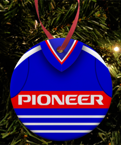 Ipswich Home 1984 Retro Shirt Classic Kits Christmas Tree Decoration