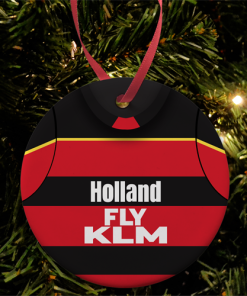 QPR Away 1989 Retro Shirt Classic Kits Christmas Tree Decoration