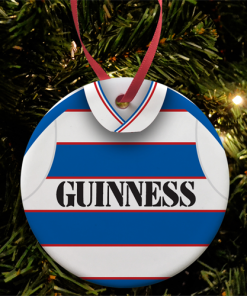 QPR Home 1984 Retro Shirt Classic Kits Christmas Tree Decoration