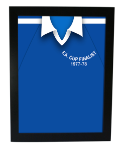 Ipswich Home 1977 Retro Shirt Kit Framed Print