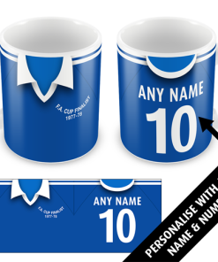 Ipswich Home 1977 Personalised Retro Shirt Mug Classic Kits