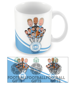 Man City Treble Winners 2023 Mug Design 2
