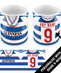 QPR Home 1984 Personalised Retro Shirt Mug Classic Kits