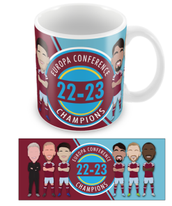 West Ham Europa Conference Winners 2023 Mug