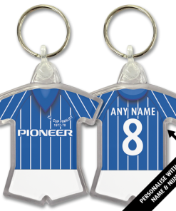 Ipswich Home 1981 Classic Kits Retro Shirt Keyring