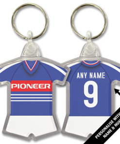 Ipswich Home 1984 Classic Kits Retro Shirt Keyring