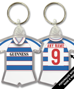 QPR Home 1984 Classic Kits Retro Shirt Keyring