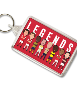Arsenal Legends Vector Heroes Keyring