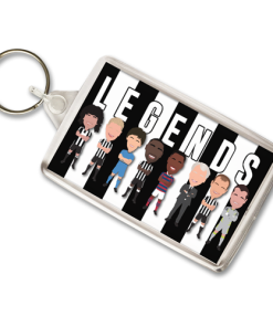 Newcastle Legends Vector Heroes Keyring