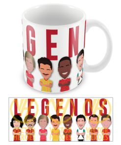 Liverpool Legends Vector Heroes Players Mug