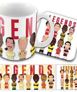 Arsenal Legends Mug & Coaster Set Vector Heroes