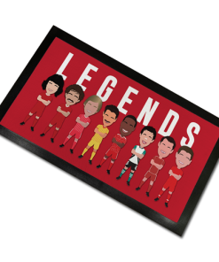 Liverpool Legends Bar Runner Mat Vector Heroes